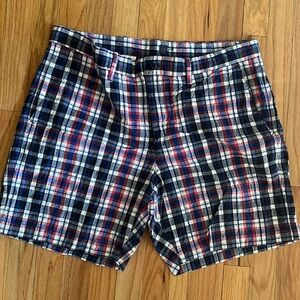 Gap Flat Front Plaid Shorts 38"🇺🇸
